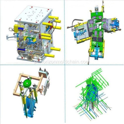 Vários serviços de personalização de moldes de injeção de precisão